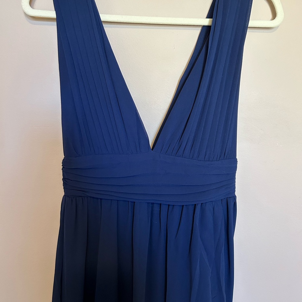 Lulus Heavenly Hues Navy Blue Maxi Dress - Picture 4 of 8